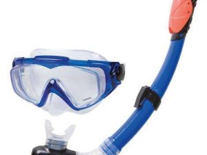 KIT MERGULHO MASTER SILICONE AQUA INTEX 55962