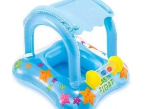 BABY BOTE KIDDIE COM COBERTURA  81CM X 66CM INTEX 56581