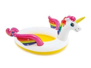 PISCINA SPRAY UNICÓRNIO MÍSTICO 151L 2.72M X 1.93M X 1.04M INTEX 57441