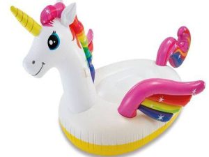 BOTE UNICÓRNIO 2.01M X 1.4M X 97CM INTEX 57561