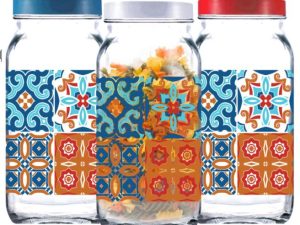 POTE STYLE G MOSAIC COM TAMPA PLÁSTICA 2200ML RUVOLO 60580510