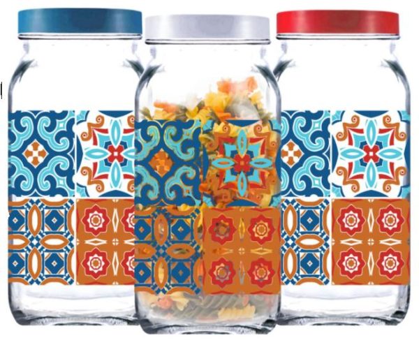 POTE STYLE G MOSAIC COM TAMPA PLÁSTICA 2200ML RUVOLO 60580510