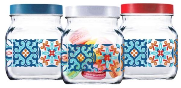 POTE STYLE M MOSAIC COM TAMPA PLÁSTICA 1150ML RUVOLO 60680511