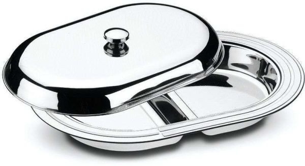 TRAVESSA AÇO INOX COM TAMPA E DIVISÃO CICLO TRAMONTINA 61525/450