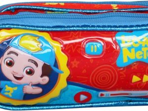 LUCCAS NETO KIT MOCHILA ESCOLAR COM RODINHAS ESTOJO E LANCHEIRA - CLIO  LN9003K