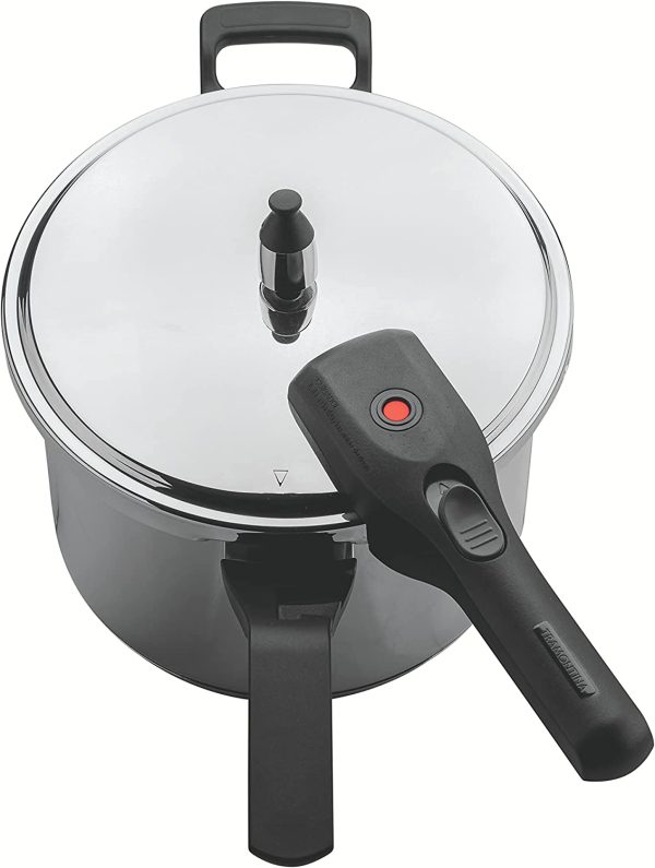 PANELA PRESSÃO AÇO INOX 6L BRAVA TRAMONTINA 62516/223 - Imagem 2