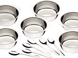JOGO PARA SOBREMESA 12 PEÇAS AÇO INOX TRAMONTINA 64400730