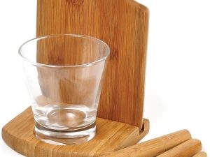 KIT PARA CAIPIRINHA EM BAMBU 6 PEÇAS WELF KC-00463