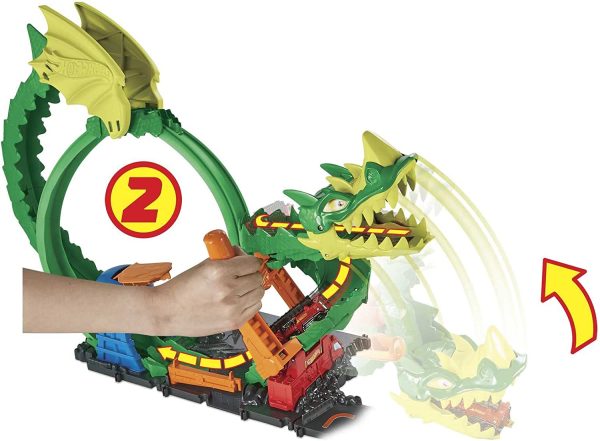 HOT WHEELS PISTA ÉPICA DO DRAGÃO MULTICOLORIDO - Imagem 4
