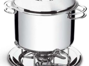 RECHAUD ALLEGRA 24CM 7,4 L COM TAMPA INOX TRAMONTINA 65650/680
