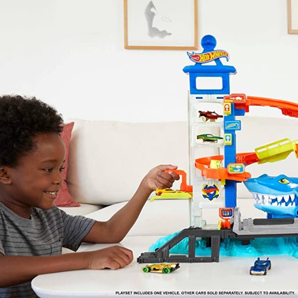 HOT WHEELS CITY PLAYSET ATAQUE NA CIDADE TUBARÃO HDP06 - Imagem 3