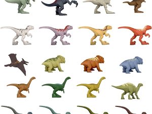 JURASSIC WORLD MULTIPACK 20 MINI DINOSSAUR MULRTICOLORIDO
