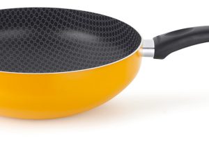 FRIGIDEIRA WOK 28CM COM CABO  MANGA MULTIFLON 77128