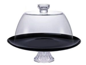 BOLEIRA BLACK M COM PÉ E TAMPA RUVOLO 8010410