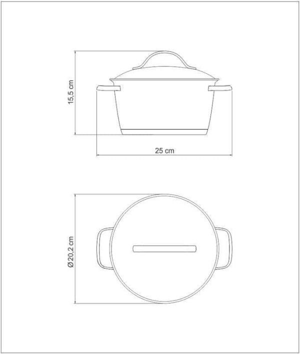 CAÇAROLA FUNDA AÇO INOX 62654181 TRAMONTINA - Imagem 2