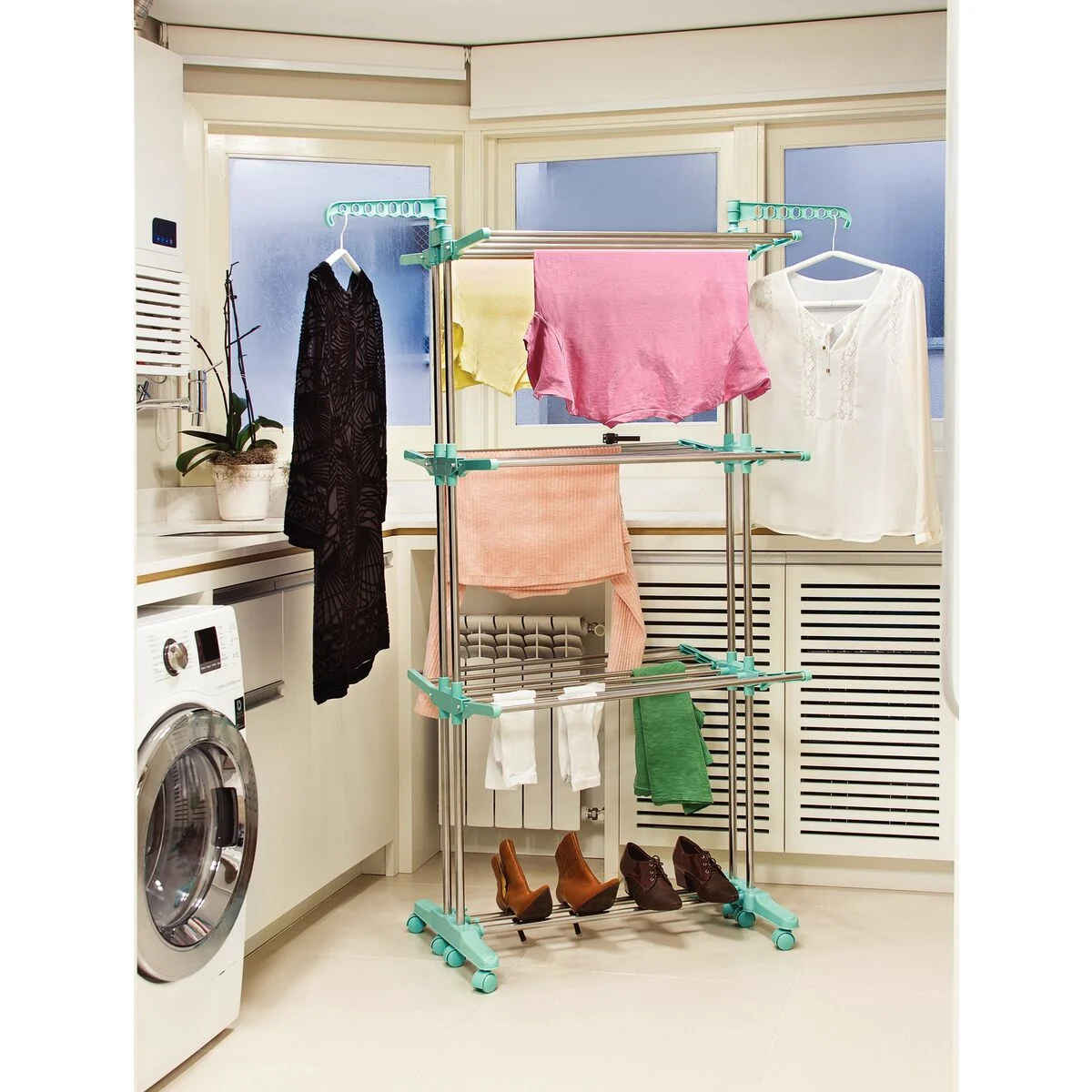 VARAL VERTICAL AÇO INOX 17M TRAMONTINA 91854170 - Imagem 4