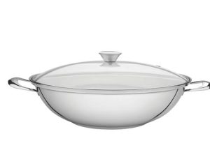 PANELA AÇO INOX WOK VENTURA - TRAMONTINA REF. 62378/340