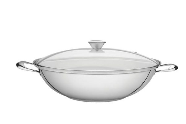 PANELA AÇO INOX WOK VENTURA - TRAMONTINA REF. 62378/340