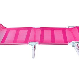 CADEIRA ESPREGUIÇADEIRA TEXTILENE ROSA BELFIX REF. 4160