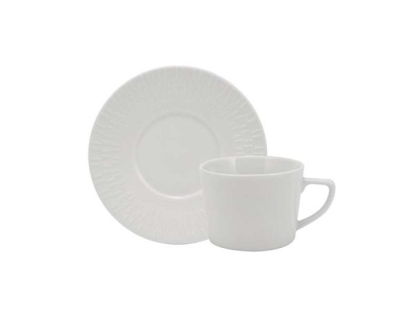 06 XÍCARAS DE CAFÉ COM PIRES ASPEN PORCELANA SCHMIDT