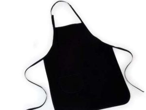 AVENTAL EM BRIM PRETO WELF AV-00111