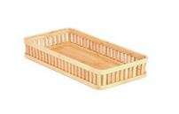 CESTO PARA SERVIR EM BAMBU SYDNEY 31 X 15 X 7CM WELF  BT-02313