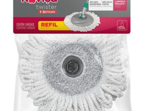 REFIL MOP TWISTER MICROFIBRA 6L NOVIÇA BETTANIN REF BT190R