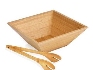 CONJUNTO PARA SALADA EM BAMBU 2 PÇS WELF CJ-00283