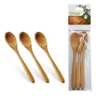 CONJUNTO DE COLHERES EM BAMBU 18CM 3 PEÇAS UP-02743