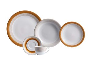 APARELHO DE JANTAR 20 PEÇAS GAROPABA PORCELANA SCHMIDT