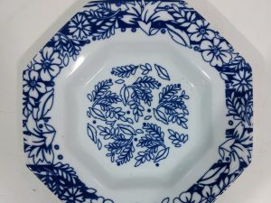 CONJUNTO DE 18 PRATOS COM DECORAÇÃO HAVAÍ LINHA REAL PORCELANA SCHMIDT 0042