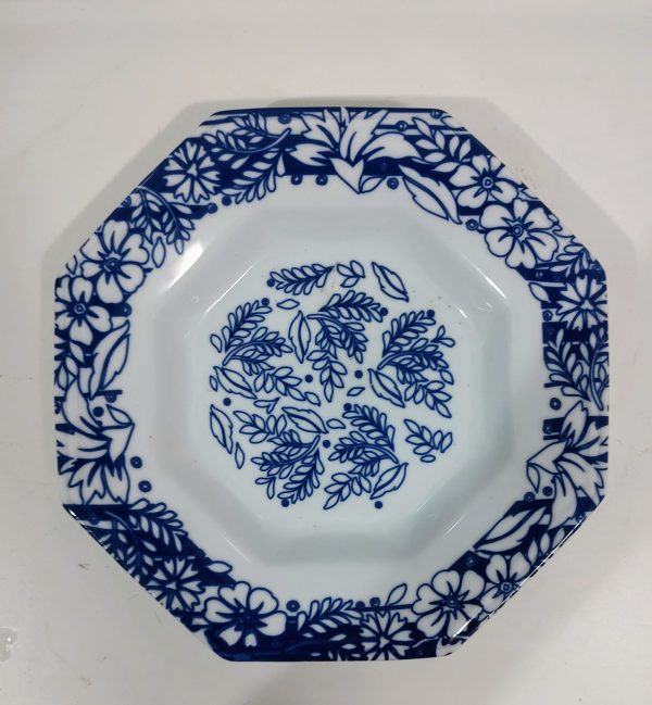 CONJUNTO DE 18 PRATOS COM DECORAÇÃO HAVAÍ LINHA REAL PORCELANA SCHMIDT 0042