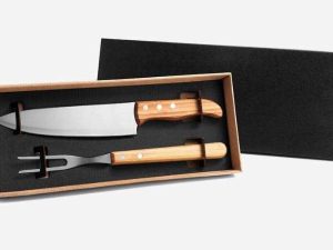 CONJUNTO DE FACA 8" E GARFO 2 PEÇAS WELF KF-02833