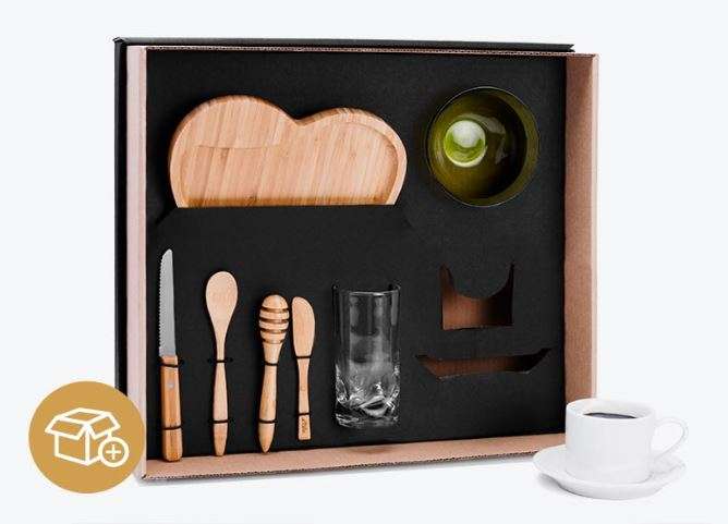 KIT PARA CAFÉ DA MANHÃ 9 PEÇAS WELF KT-90044