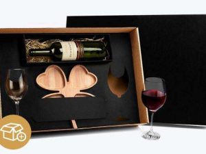KIT PETISCO E VINHO 3 PEÇAS WELF KT-90097