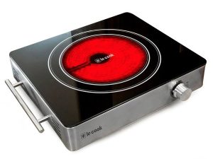 COOKTOP ELÉTRICO 1 BOCA VITROCERÂMICO LE COOK LC1710 127V 1500W