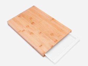 CONJUNTO PARA COZINHA EM BAMBU E POLIPROPILENO 2 PEÇAS WELF MB-37003