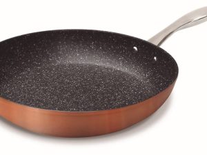 FRIGIDEIRA KITCHEN PRO ANTIADERENTE SEM TAMPA COBRE EXCELLENCE 28 CM PAN28CUVBR