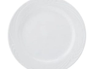 06 PRATOS DE SOBREMESA WAVES PORCELANA SCHMIDT 7960019100