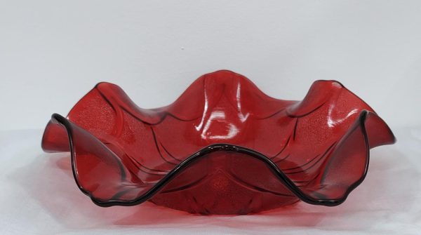 CENTRO DE MESA ROMANO VERMELHO 38CM MISTRAL - Imagem 2