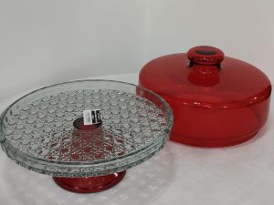 BOLEIRA COLONIAL VERMELHA 28 CM MISTRAL 135
