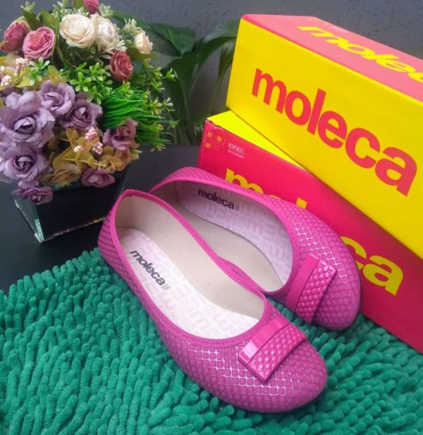 SAPATILHA LONA LOSANGO MAGENTA MOLECA - Imagem 2