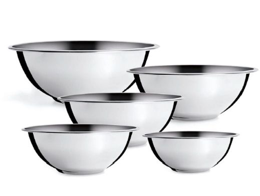 BOWL TIGELA INOX GOURMET MIX 5 TAMANHOS