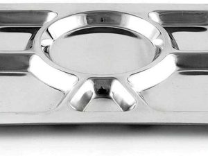 BANDEJA COM 6 DIVISÕES AÇO INOX GOURMET MIX