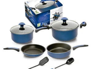 CONJUNTO DE PANELAS 4 PEÇAS BLUE ANTIADERENTE BIOFLON NIGRO 25830