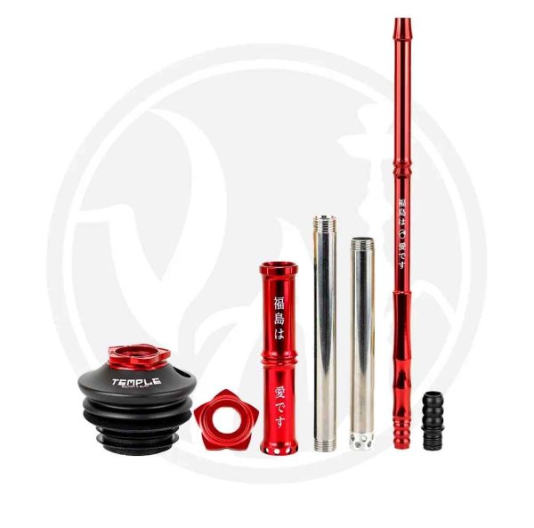NAEGUILE SULTAN TEMPLE X SKMT VERMELHO COM VASO FUMÊ - Imagem 2
