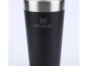 COPO TÉRMICO PARA CERVEJA STANLEY SEM TAMPA BLACK 473 ML 08029-00