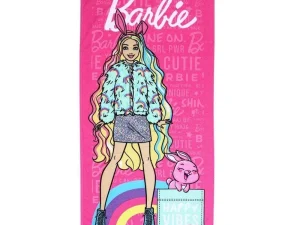 TOALHA DE BANHO AVELUDADA BARBIE LEPPER