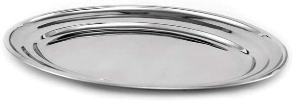 TRAVESSA OVAL RASA INOX 35CM GOURMET MIX