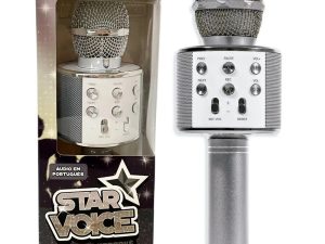MICROFONE INFANTIL STAR VOICE BLUETOOTH ZP00994 ZOOP TOYS